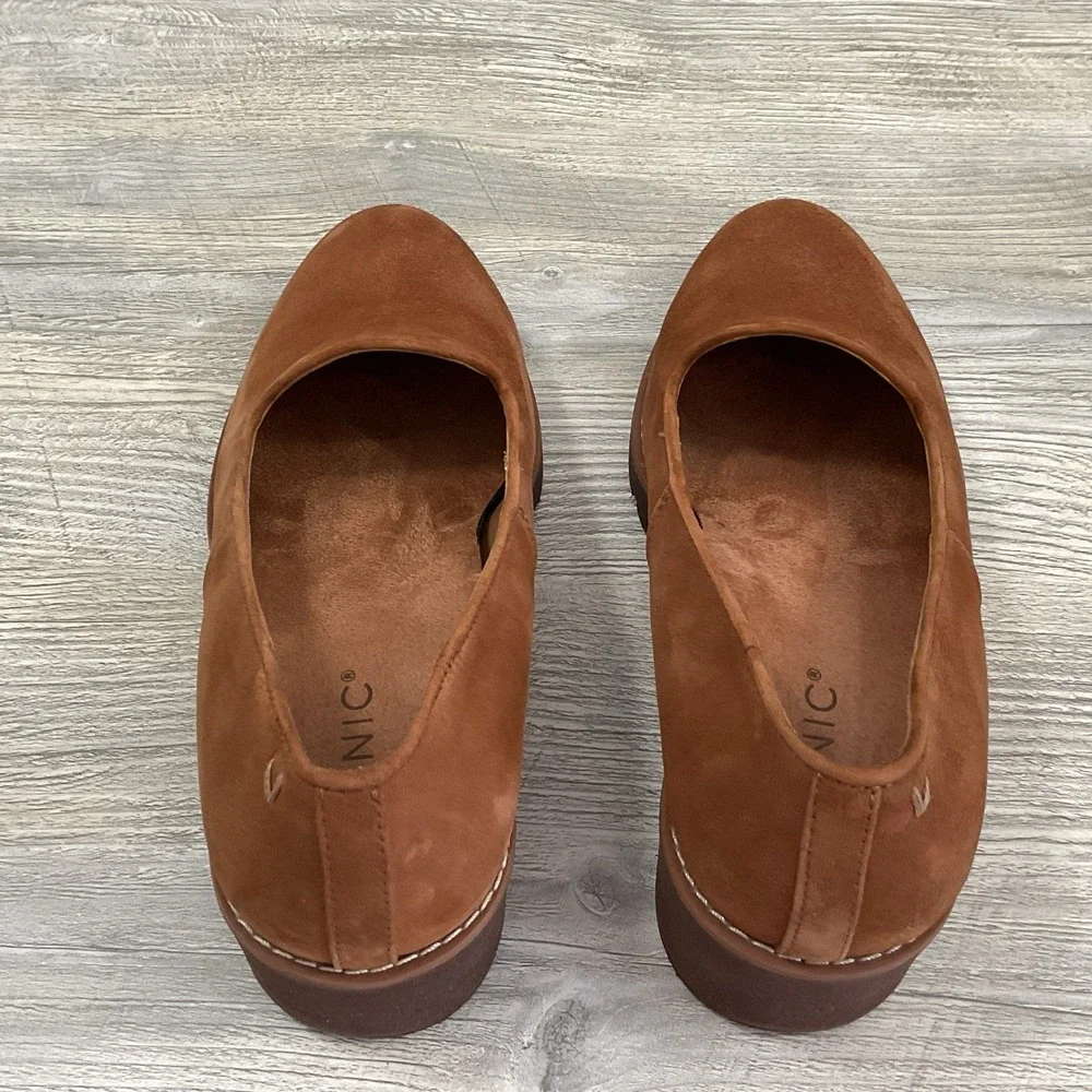 ‼️SALE‼️Vionic Aster Willa Wedge Loafers Toffee Suede